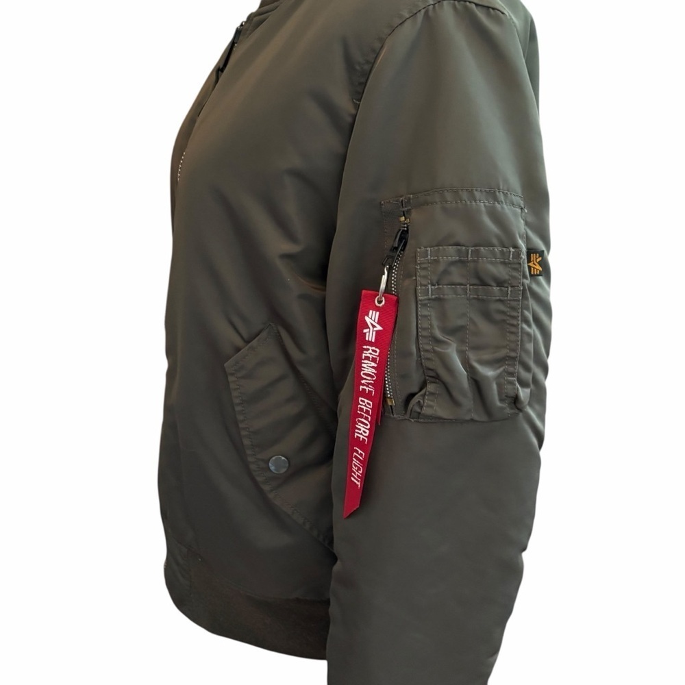 Alpha Industries | Reversible MA-1 Bomber Jacket | Women's Small - Picture 8 of 16